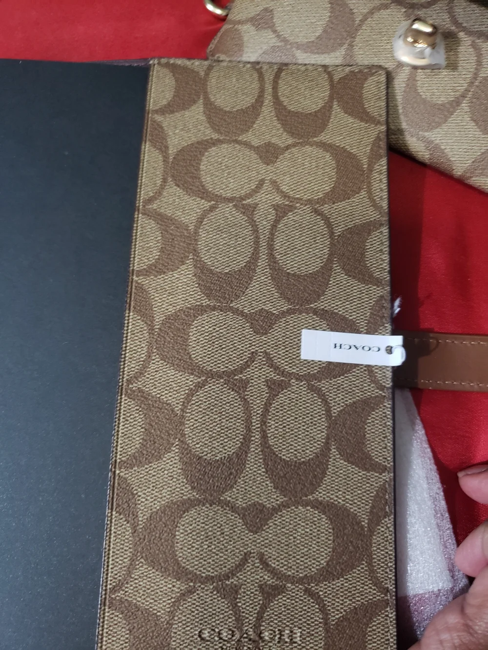 Coach Signature  Notebook And Sunglass Case